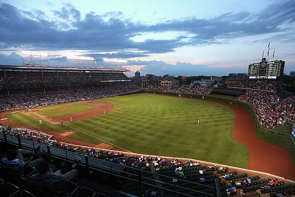 Wall Art - Photograph - Cincinnati Reds V Chicago Cubs #3 by Jonathan Daniel