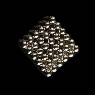 Wall Art - Photograph - Cube Of Neodymium Magnets #3 by Science Photo Library