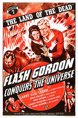 Wall Art - Photograph - Flash Gordon Conquers The Universe #3 by Everett