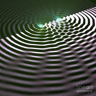 Wall Art - Photograph - Interference Patterns, Artwork #3 by Science Photo Library