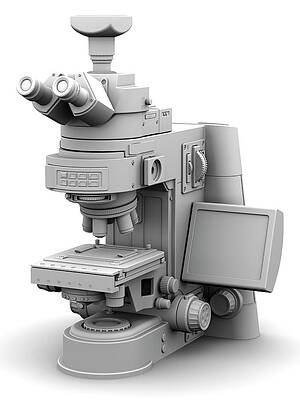 Wall Art - Photograph - Optical Light Microscope With Camera #3 by Science Photo Library