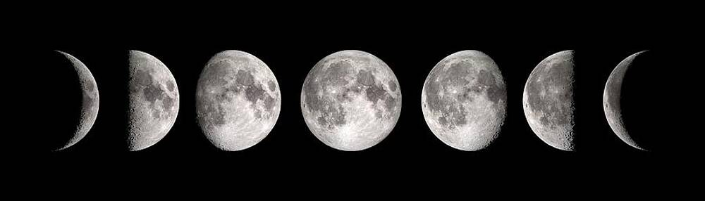 Wall Art - Photograph - Phases Of The Moon #3 by Science Photo Library