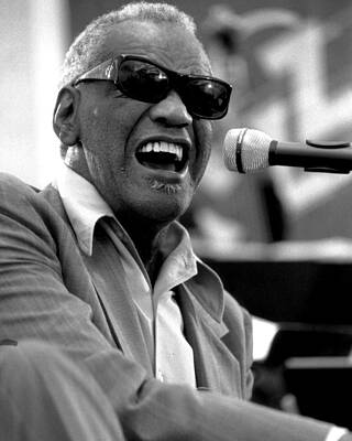 Wall Art - Photograph - Ray Charles #3 by Retro Images Archive