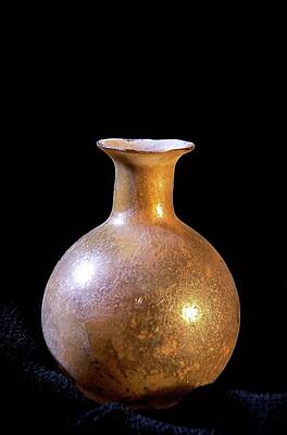 Wall Art - Photograph - Roman Perfume Bottle #3 by Science Photo Library