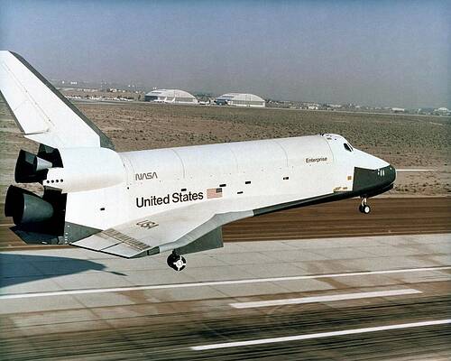 Wall Art - Photograph - Space Shuttle Prototype Testing #3 by Science Photo Library