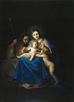 The Holy Family Print by Francisco Goya