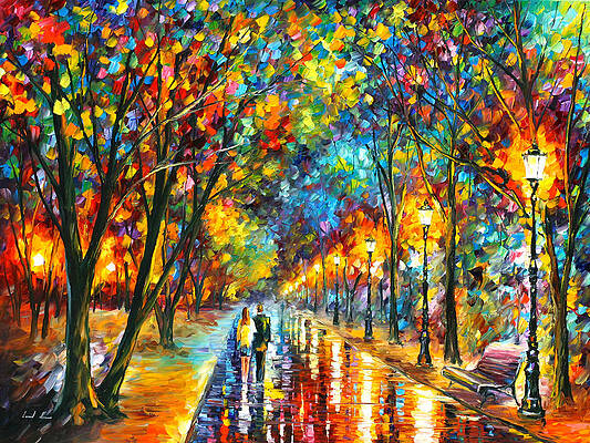 WHEN DREAMS COME TRUE by Leonid Afremov WHEN DREAMS COME TRUE by Leonid Afremov