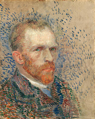 Self-Portrait Print by Vincent van Gogh