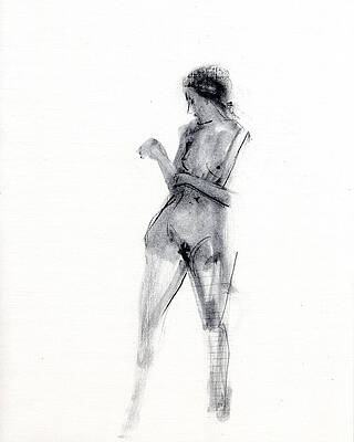 Wall Art - Drawing - Untitled #306 by Chris N Rohrbach