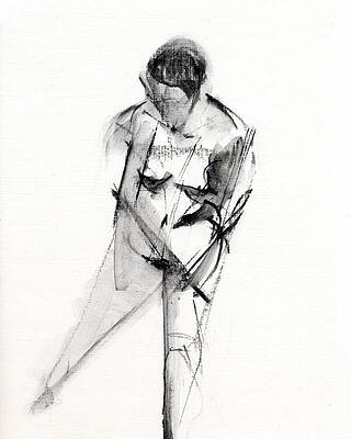 Wall Art - Drawing - Untitled #313 by Chris N Rohrbach