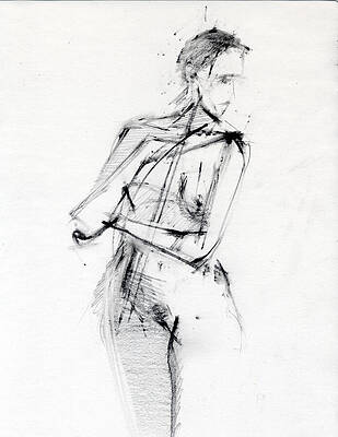 Wall Art - Drawing - Untitled #223 by Chris N Rohrbach