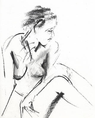 Wall Art - Drawing - Untitled #578 by Chris N Rohrbach