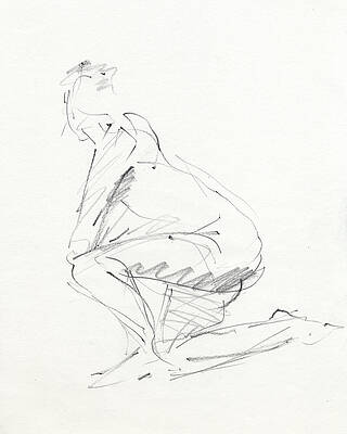 Wall Art - Drawing - Untitled #370 by Chris N Rohrbach
