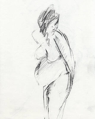 Wall Art - Drawing - Untitled #377 by Chris N Rohrbach