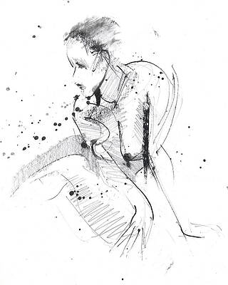 Wall Art - Drawing - Untitled #310 by Chris N Rohrbach