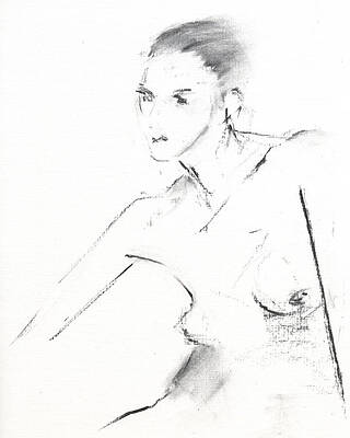 Wall Art - Drawing - Untitled #388 by Chris N Rohrbach