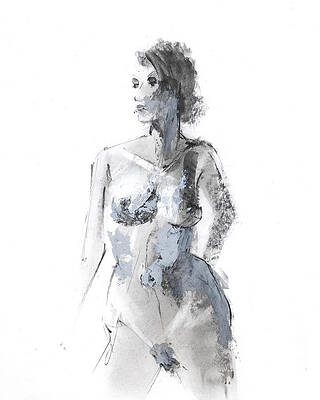Wall Art - Drawing - Untitled #664 by Chris N Rohrbach