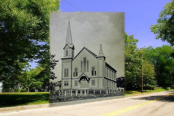 3rd Methodist Church in Little Compton RI by Jeff Hayden