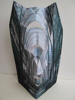 Wall Art - Sculpture - Architecture Reconstruction #4 by Alfred Ng