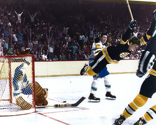 Vintage Hockey Poster Photograph by Andrew Fare - Fine Art America