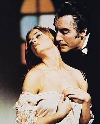 Wall Art - Photograph - Christopher Lee in Dracula Has Risen from the Grave  #4 by Silver Screen