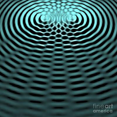 Wall Art - Photograph - Interference Patterns, Artwork #4 by Science Photo Library