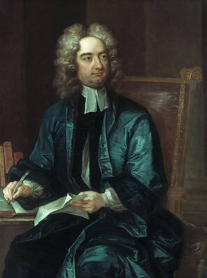 Wall Art - Painting - Jonathan Swift, 1667-1745 by GRANGER Historical Picture Archive