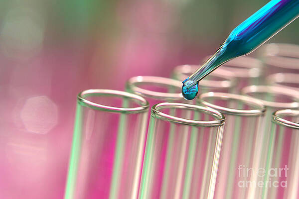 Wall Art - Photograph - Laboratory Experiment in Science Research Lab #4 by Science Research Lab