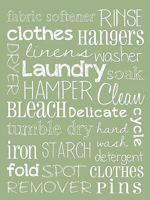 Wall Art - Digital Art - Laundry Room #4 by Jaime Friedman