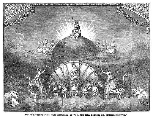 Wall Art - Painting - Theater Pantomime, 1851 #4 by Granger