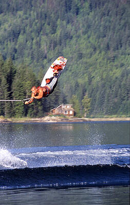 Wall Art - Photograph - Wakeboarding #4 by Craig Pulsifer