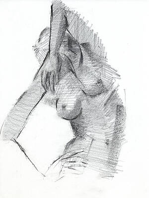 Wall Art - Drawing - Untitled #110 by Chris N Rohrbach