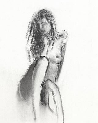 Wall Art - Drawing - Untitled #446 by Chris N Rohrbach