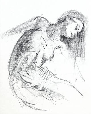 Wall Art - Drawing - Untitled #467 by Chris N Rohrbach
