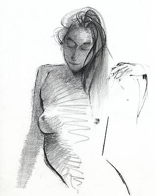 Wall Art - Drawing - Untitled #302 by Chris N Rohrbach