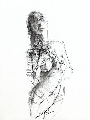 Wall Art - Drawing - Untitled #246 by Chris N Rohrbach