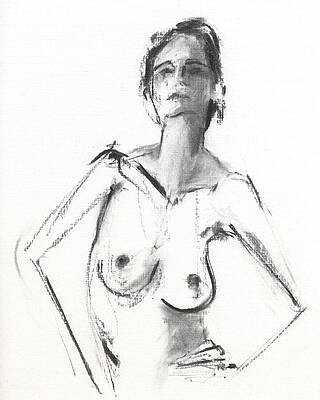 Wall Art - Drawing - Untitled #123 by Chris N Rohrbach