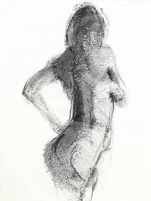 Wall Art - Drawing - Untitled #466 by Chris N Rohrbach
