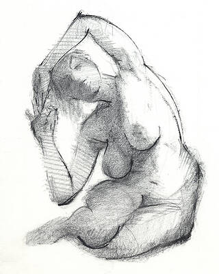 Wall Art - Drawing - Untitled #442 by Chris N Rohrbach