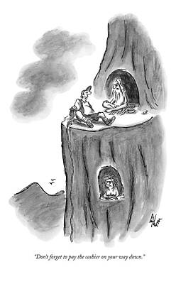 Wall Art - Drawing - New Yorker September 28th, 2009 by Frank Cotham