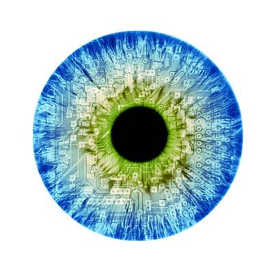 Wall Art - Photograph - Artificial intelligence, conceptual #5 by Science Photo Library
