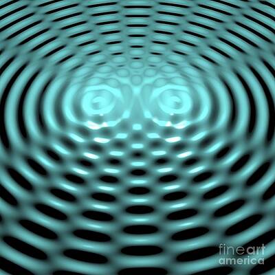 Wall Art - Photograph - Interference Patterns, Artwork #5 by Science Photo Library