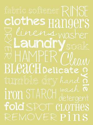 Wall Art - Digital Art - Laundry Room #5 by Jaime Friedman