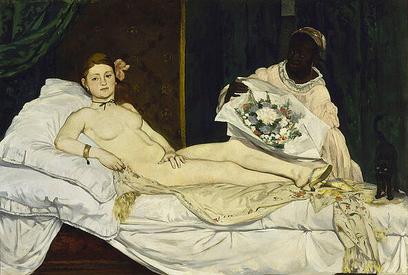 Olympia Print by Edouard Manet