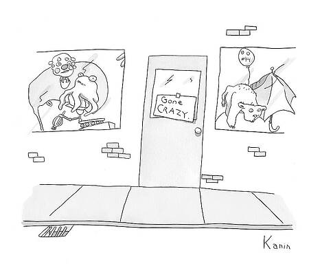 Wall Art - Drawing - New Yorker April 21st, 2008 by Zachary Kanin
