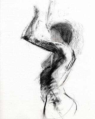 Wall Art - Drawing - Untitled #389 by Chris N Rohrbach