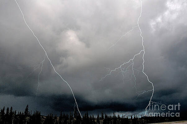 Wall Art - Photograph - Lightning #6 by Mark Newman