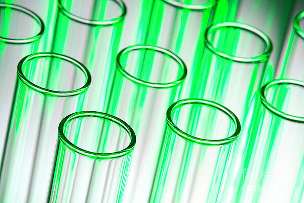 Wall Art - Photograph - Test Tubes in Science Research Lab #7 by Science Research Lab