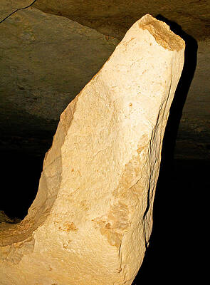 Wall Art - Photograph - Column Formation In Carlsbad Caverns #8 by Millard H. Sharp
