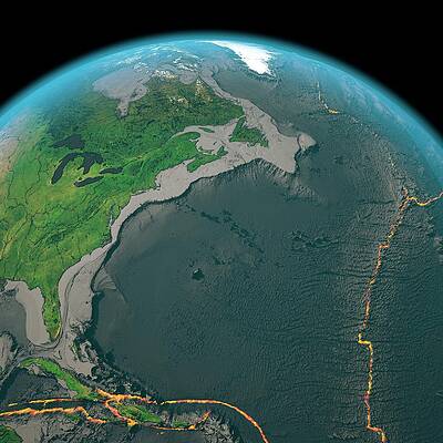 Wall Art - Photograph - Global Tectonics by Karsten Schneider/science Photo Library